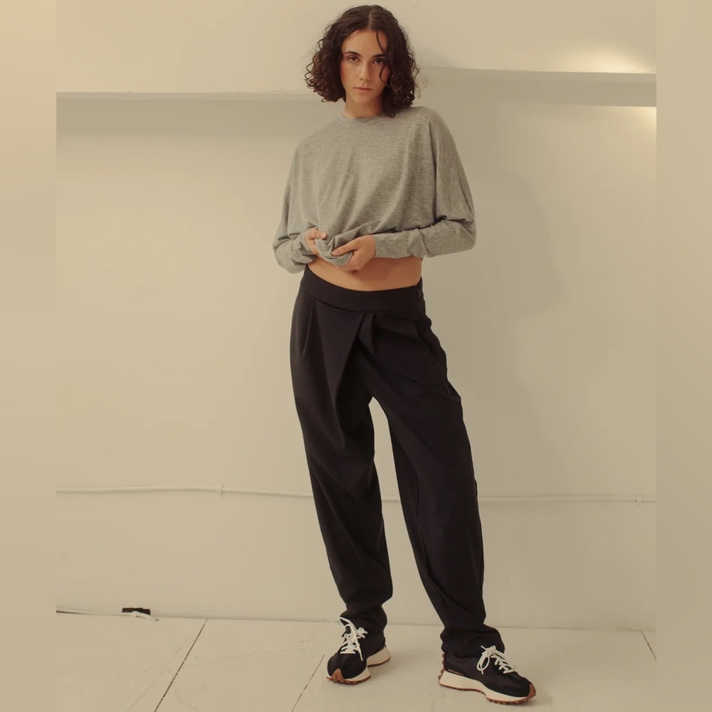 Paper Label Galvin Asymmetrical Trouser